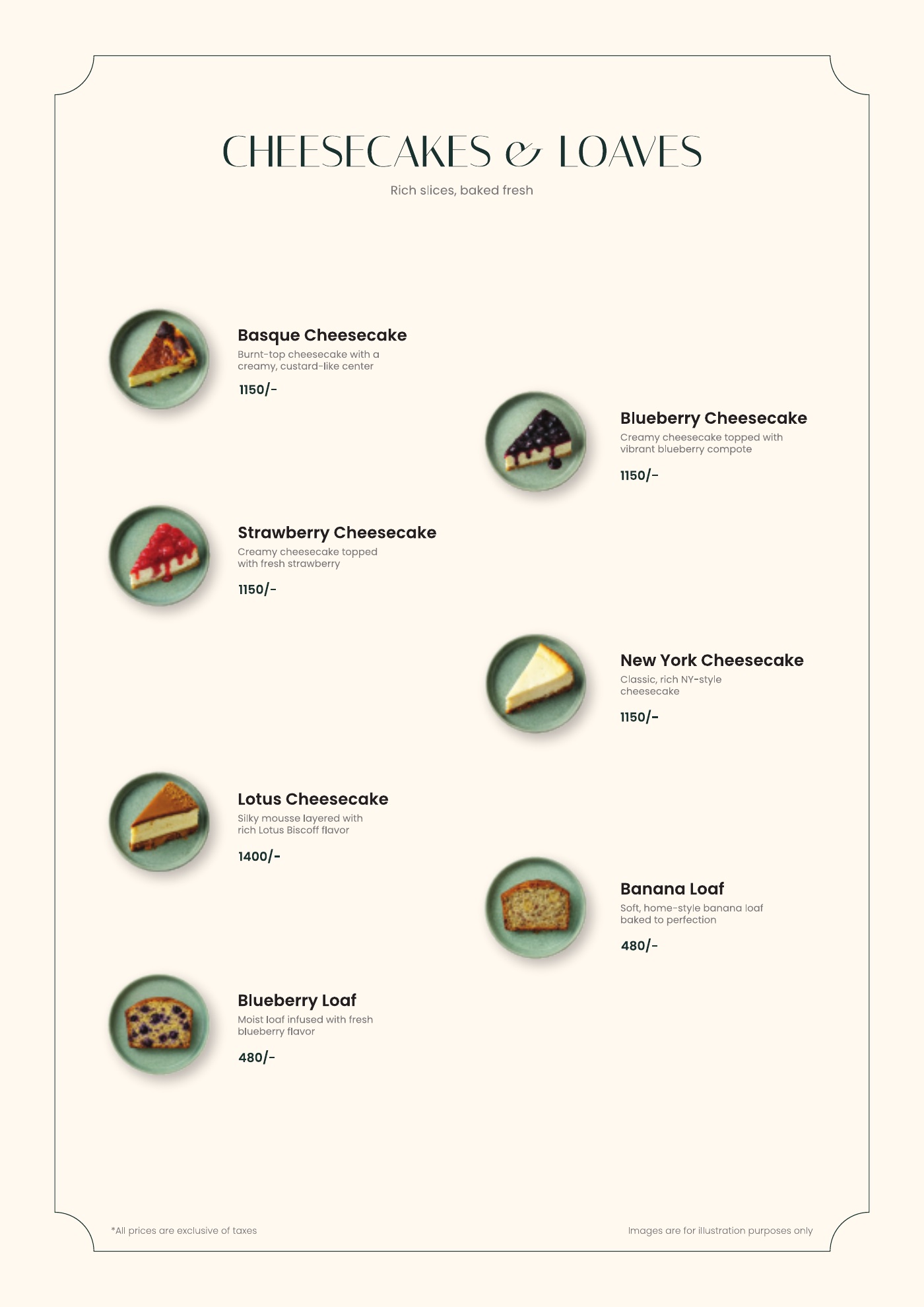 Bartlett's menu — page 11