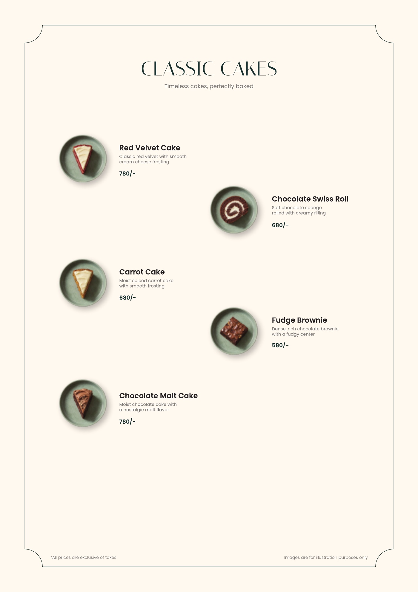 Bartlett's menu — page 12