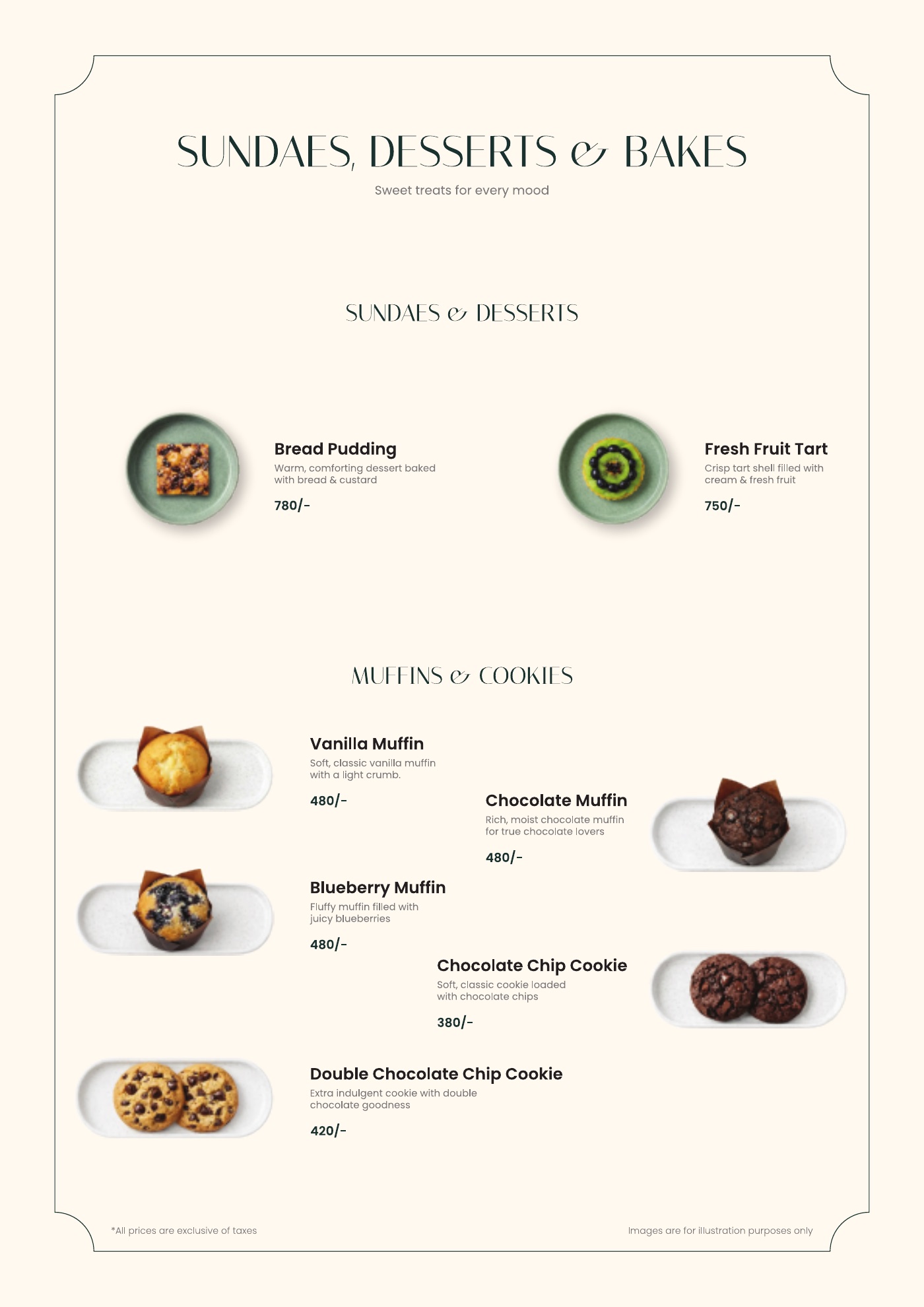 Bartlett's menu — page 13