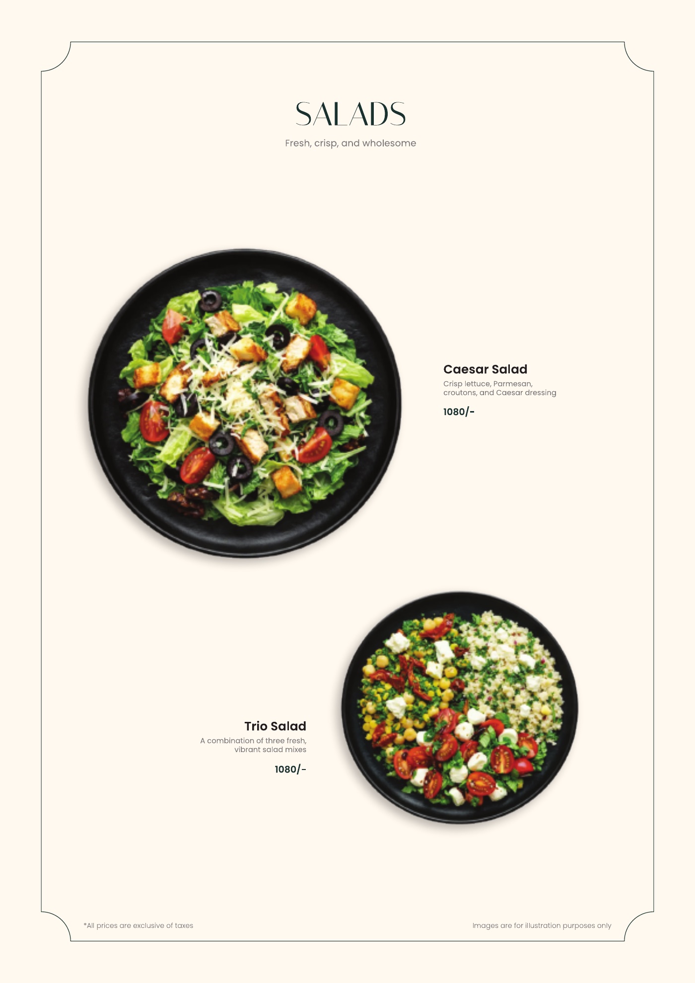 Bartlett's menu — page 17