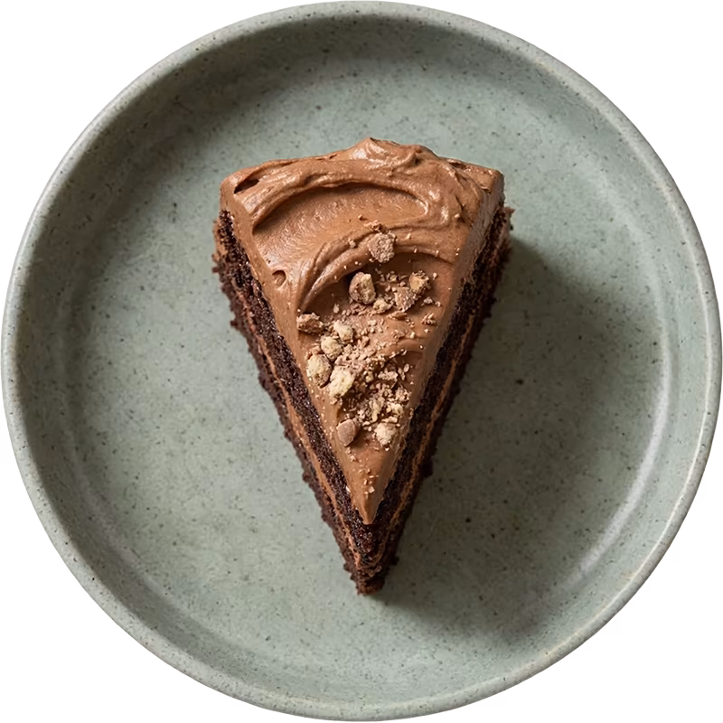 Chocolate Malt Cake (Slice)