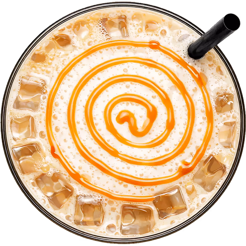 Iced Caramel Latte