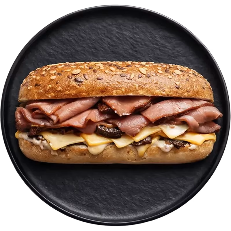 Smoke Roast Beef Sandwich