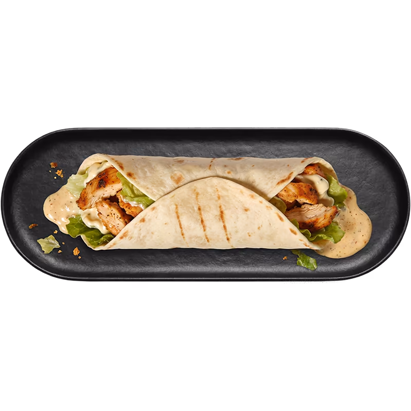 Cajun Chicken Wrap